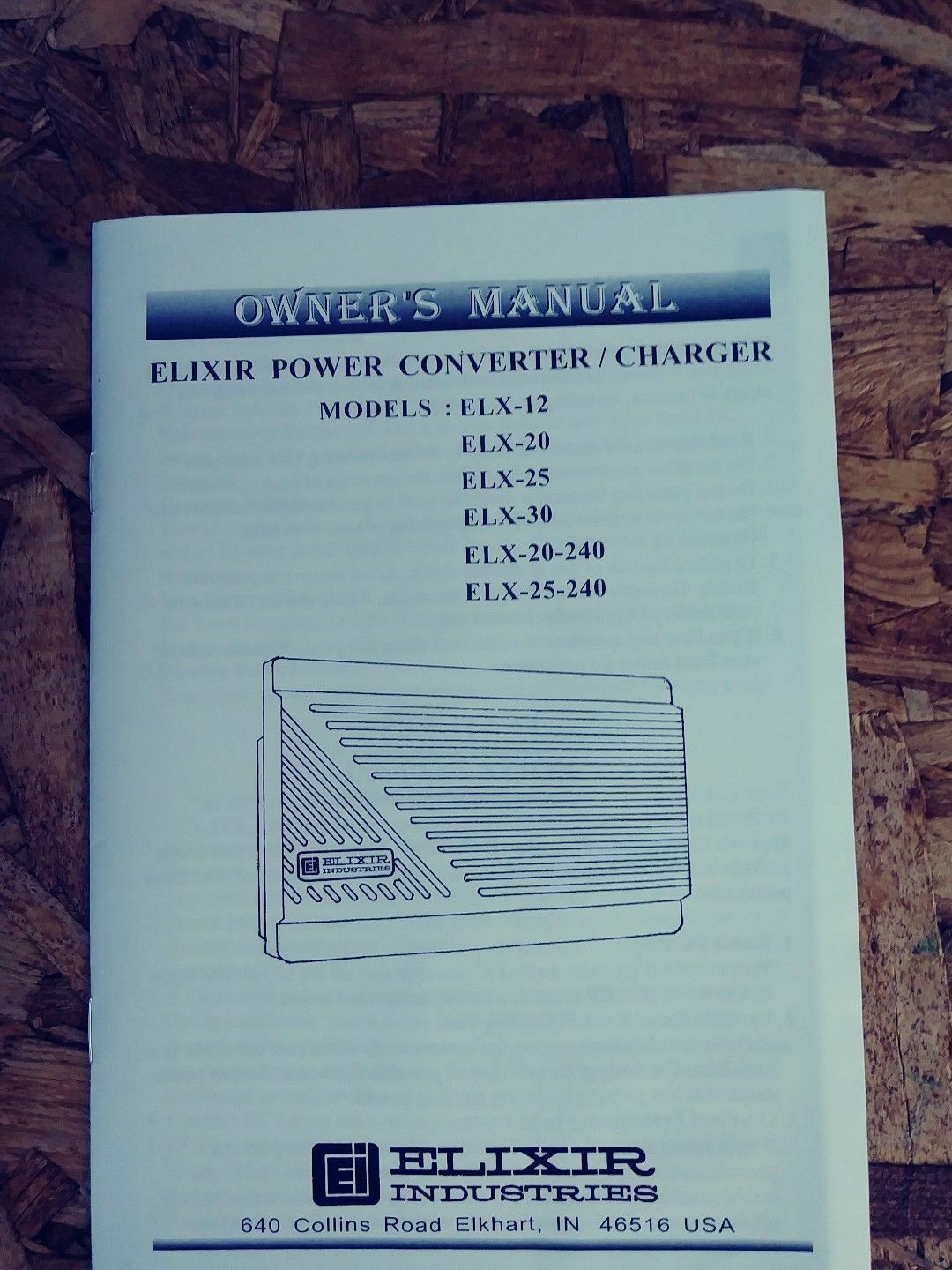 Elixir Industries Power Converter Manually